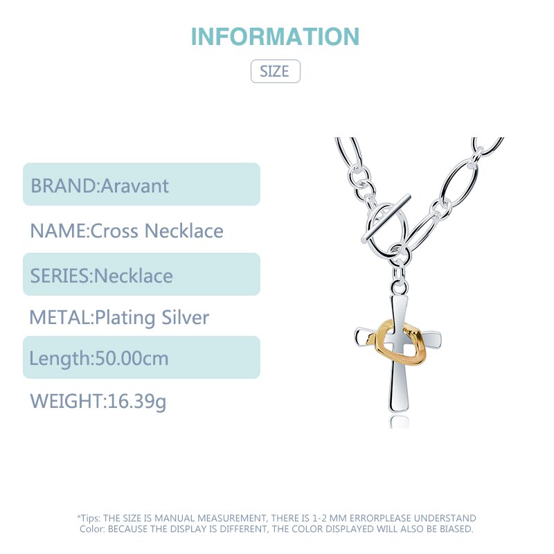 925 Zilveren Kruis Hanger Kettingen Voor Mannen Zilveren Ketting Mode-sieraden Accessoires