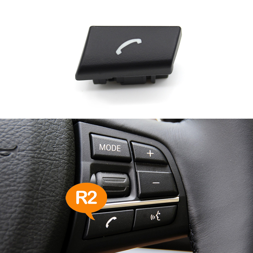 Botones para volante de coche, límite de velocidad, Control de crucero, llaves de teléfono para Serie F F20 F22 F30 F34 F36 F10 F11 F07 F12 F01 F02 F25 F15: Azul