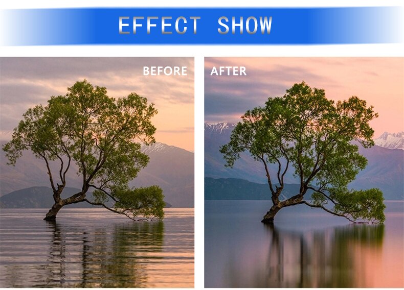 ZOMEI Glass Schlank ND2-400 Neutral Density Fader Variable ND filter Einstellbare 49/52/55/58/62 /67/72/77/82mm