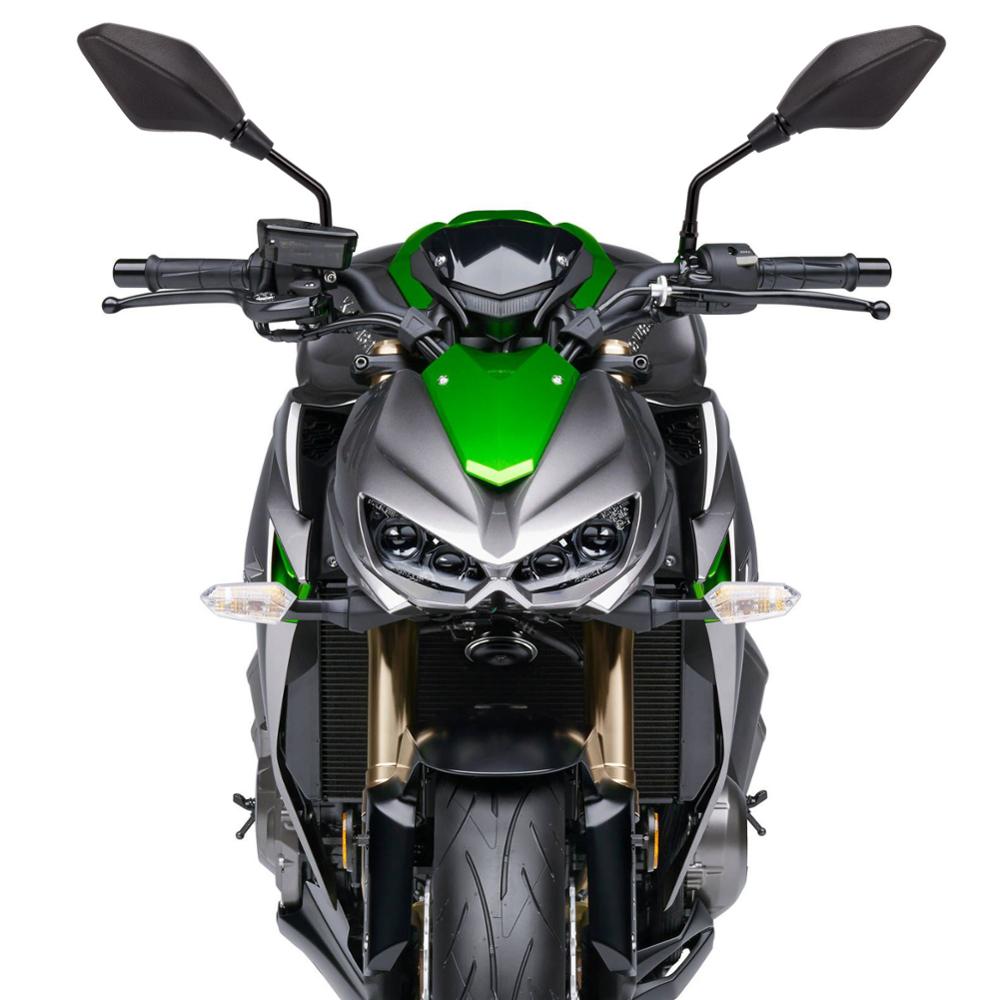 1 par motorcykel tilbehør moto spejle scooter e-cykel bakspejle elektombile bagside konveks spejl 8mm 10mm