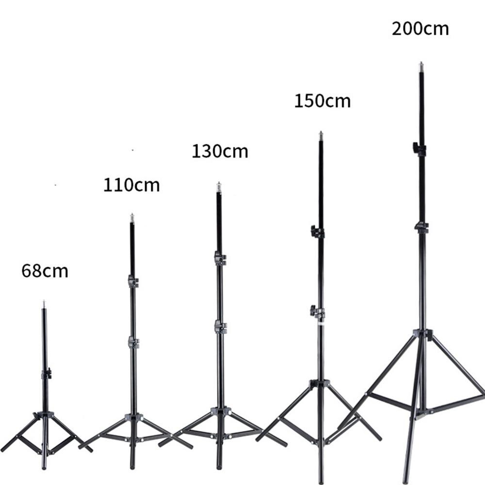 BGNing Metal Three-section Tripod Mobile Phone Holder SLR Camera Stand Photography Stabilizer Tripod Light Support Photo Studio