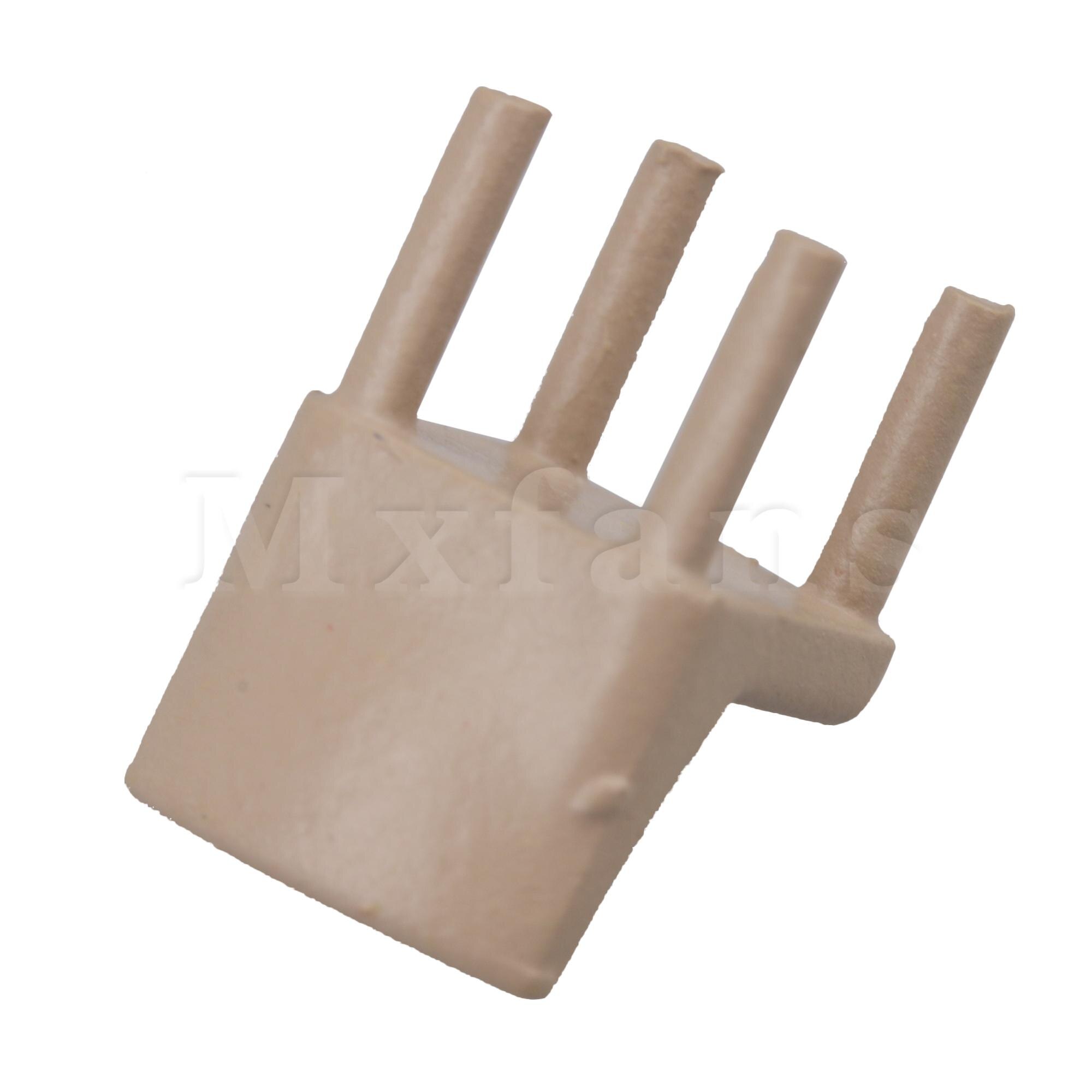 20 Pieces Khaki Plastic Miniature Y6 Model Chair 1:75 Scale 9.6x9.8x15mm