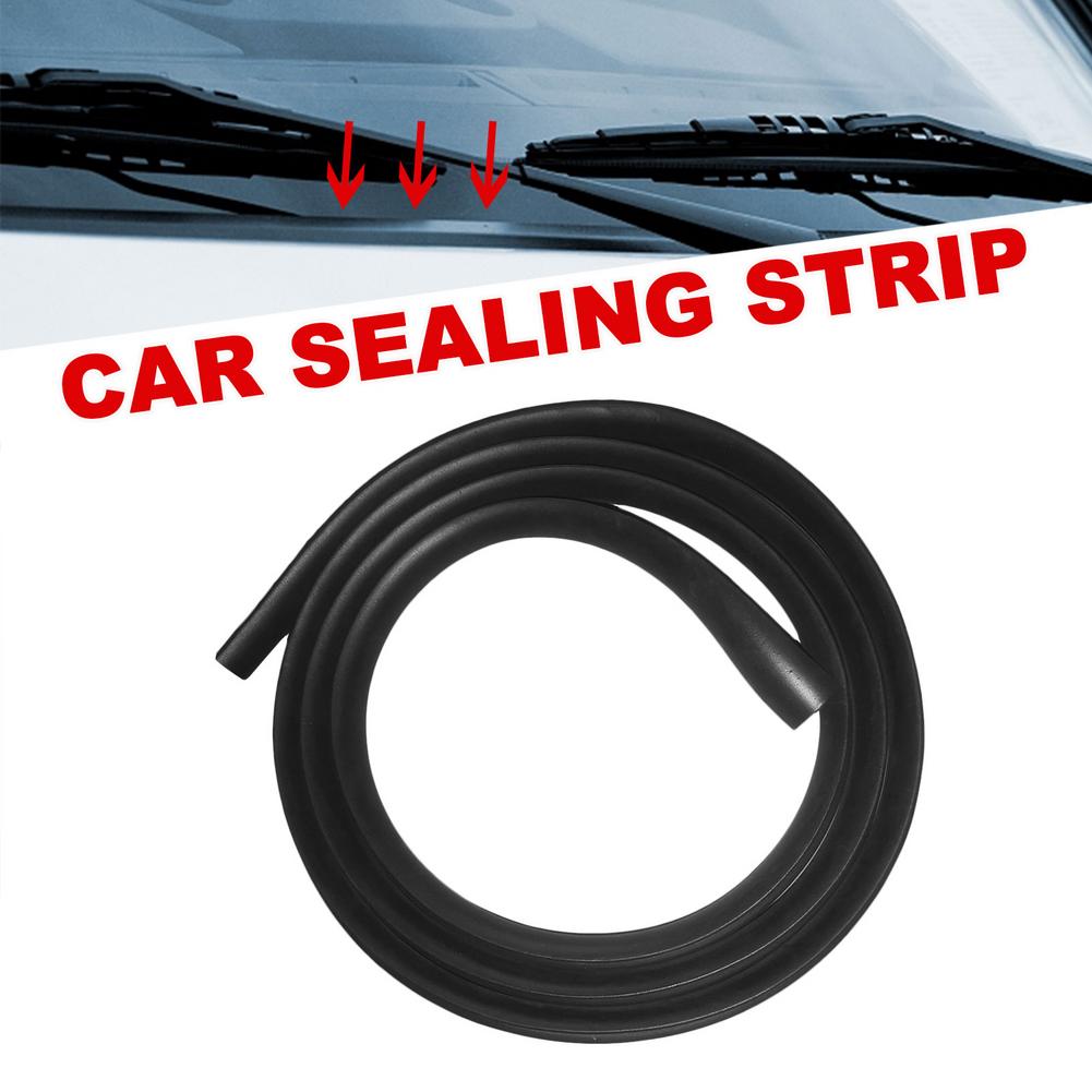 Automotive Weather Stripping 5.58 Feet Rubber Seal Strip Windshield Sealant H Shape Sealing Strip Automotive Door Sealing Strip