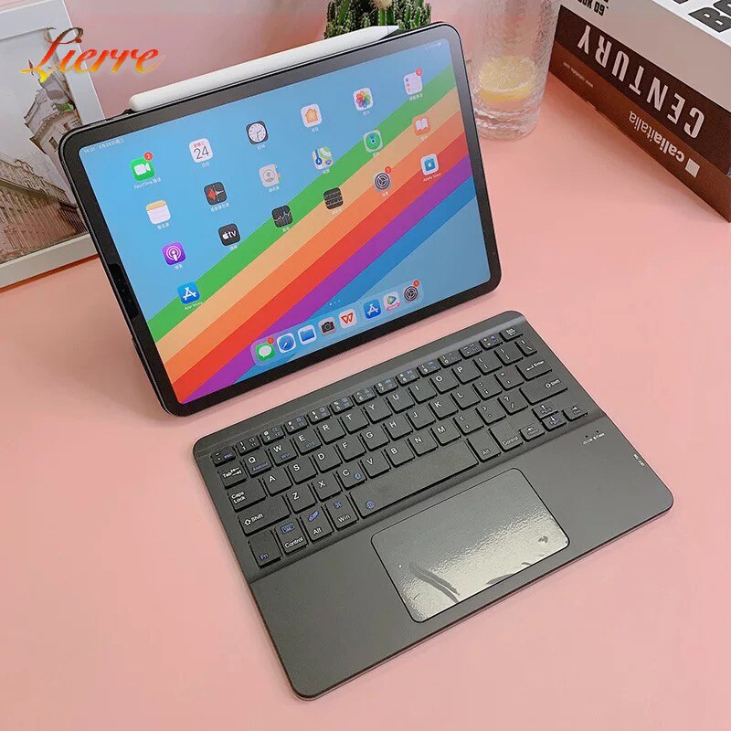 LierreRoom Bluetooth-compatible Keyboard For Apple iPad Xiaomi Samsung Huawei Phone Tablet Wireless Keyboard For Android Windows: C1-Touch