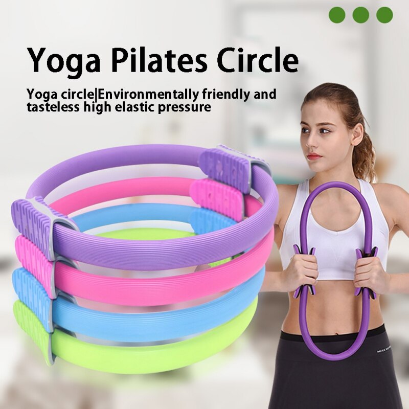 Professional Yoga Pilates Ring - Fitness Resistance Circle - Gym Workout Accessory