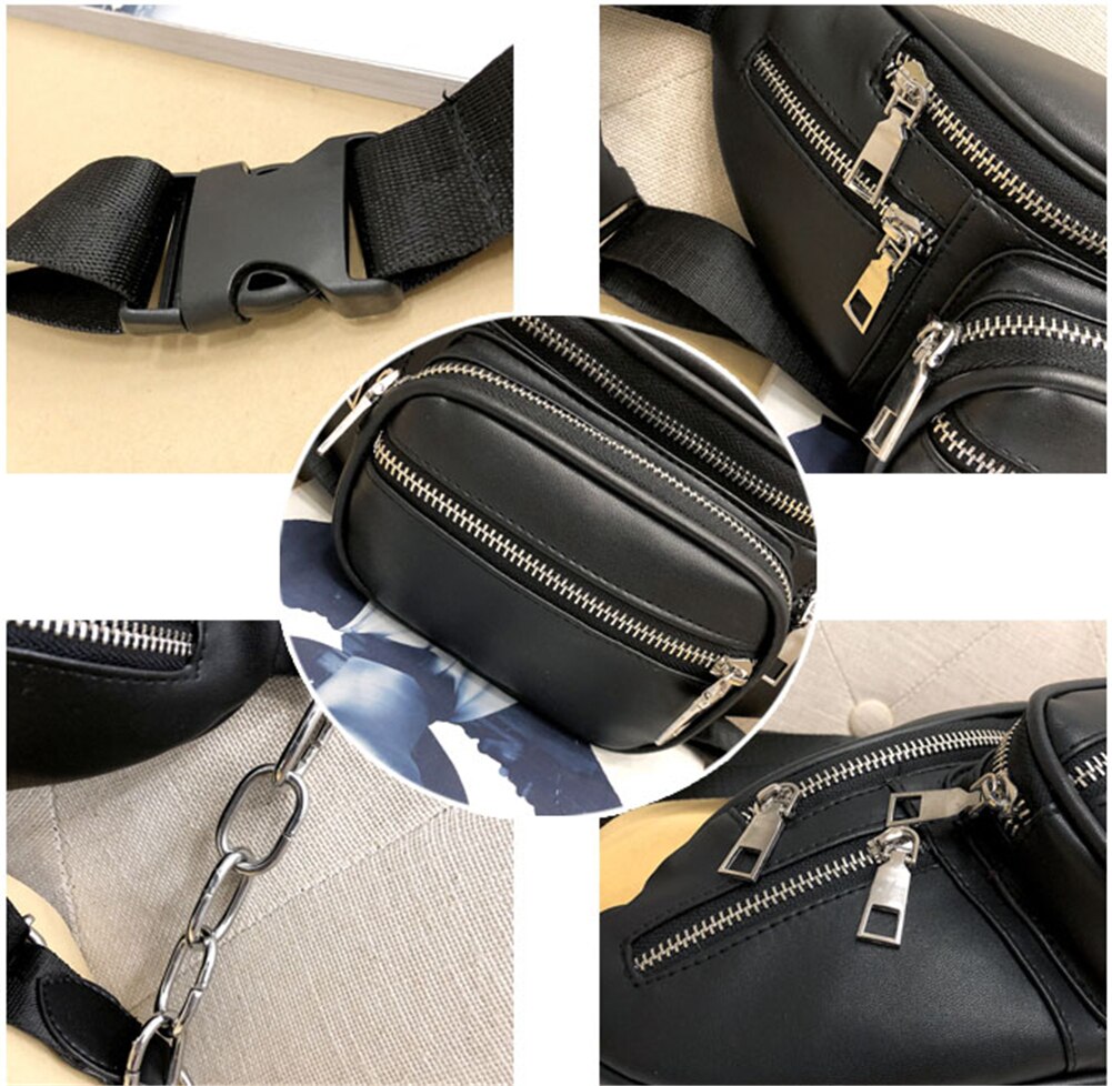 Moda feminina cintura grande pacote de couro fanny pacote de cintura dos homens cinto bolsa das mulheres hip bolsa sacos de viagem para mulheres masculinas 2020