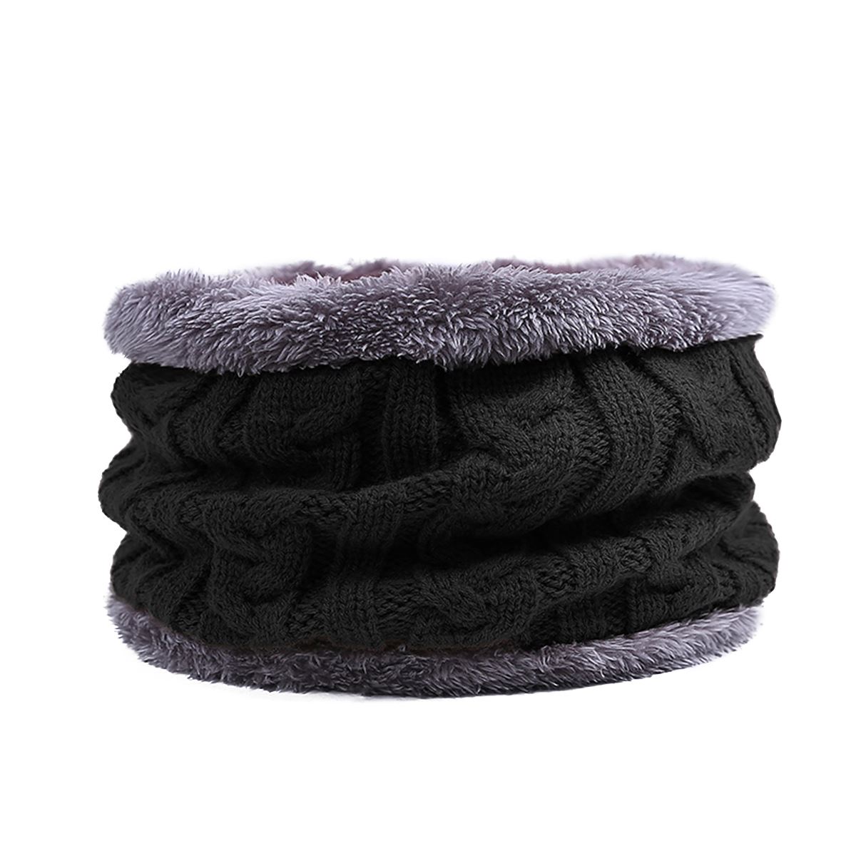 URDIAMOND-ensemble de foulards pour hommes, unisexe, 6 couleurs, tricot, ensemble d'écharpes, chapeau en laine chaude, accessoires d'extérieur, hiver