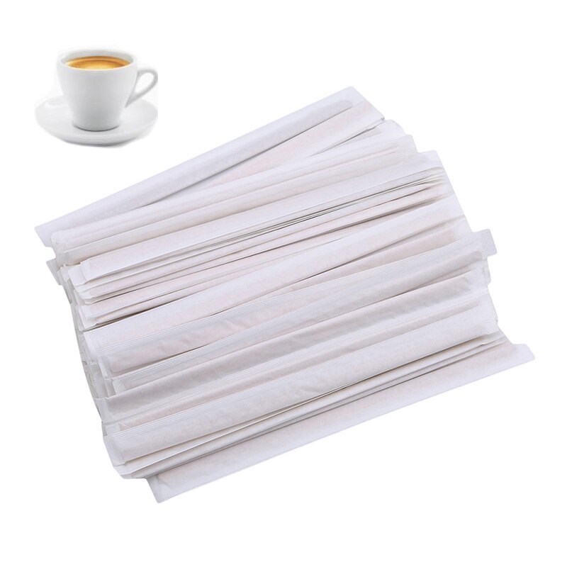 100 Pcs/pack Coffee Blender Wooden Stick Disposable Beverage Blender Coffee Tool Kitchen Bar Disposable Tools