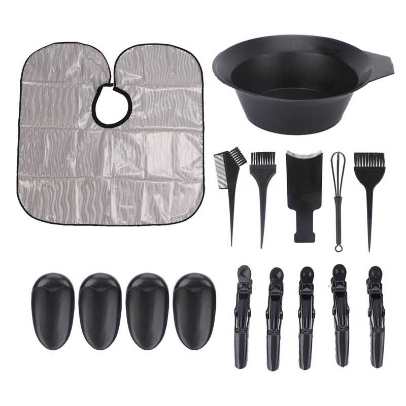 Hair Color Kit Hair Dye Kit Easily Cleaning for Home Use