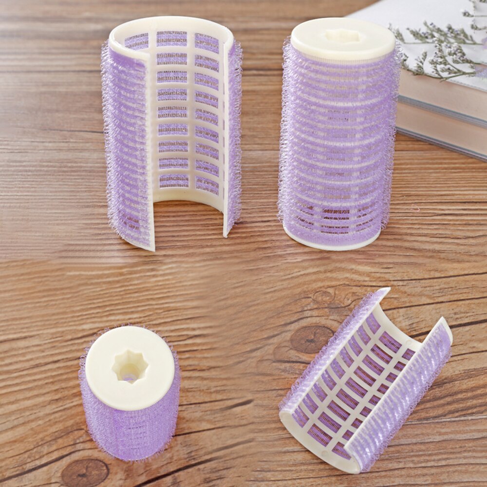 Self Grip Hair Rollers Cling Any Size Diy Hairdressing Hair Curlers Home Use Hair Styling Roller Beauty Tool Hair Styling Tools