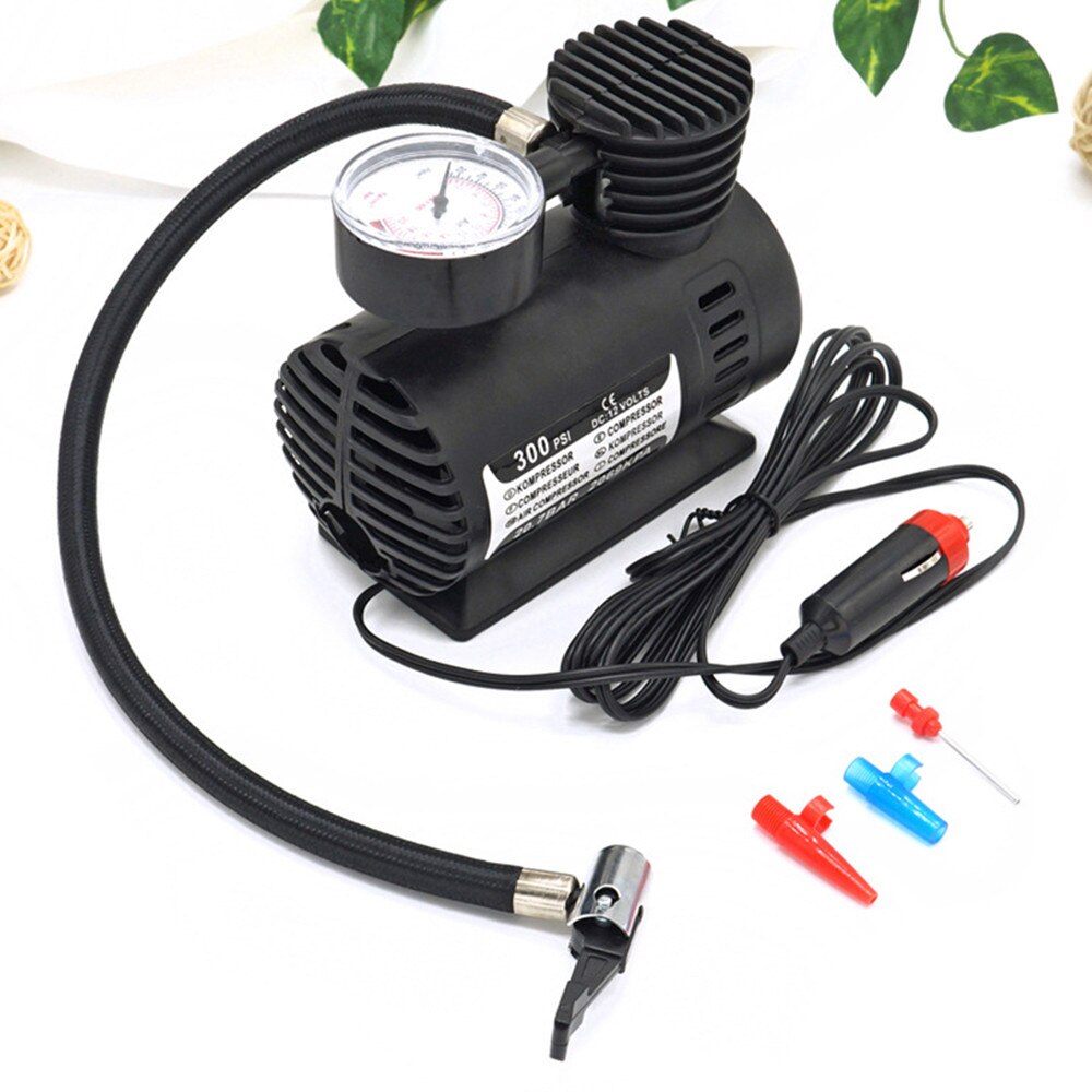 12V 300PSI C300 Auto Auto Draagbare Mini Elektrische Air Compressor Kit Voor Bal Fiets Minicar Tire Inflator Pomp Auto accessoires