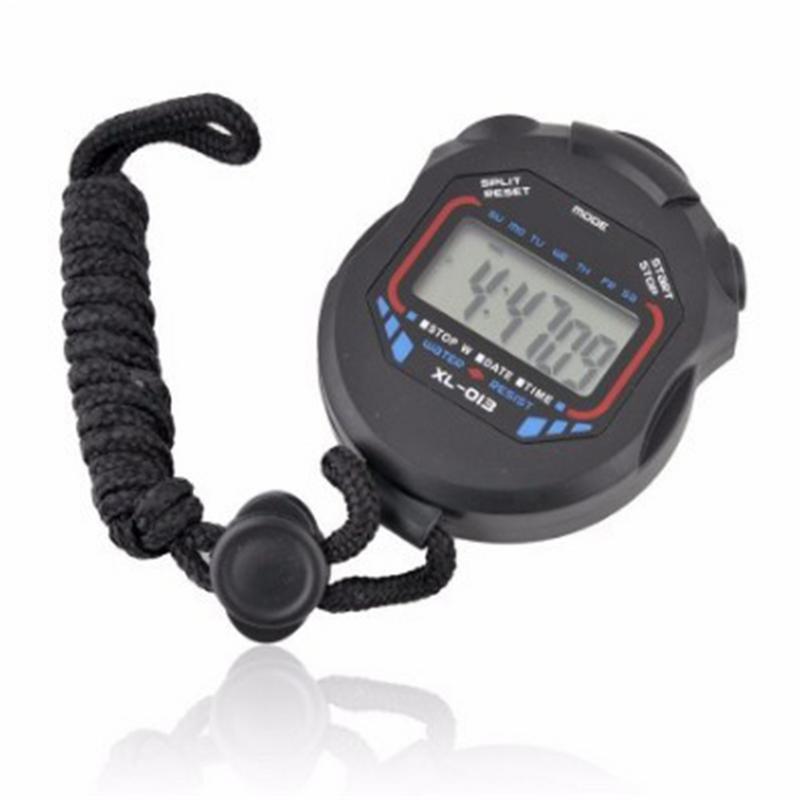Sports Stopwatch Handheld Waterproof LCD Digital Stopwatch Chronograph Counter Sport Accessories