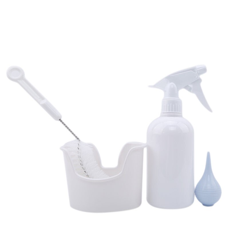 Ensemble d'aspirateur Nasal pour bébé nettoyant pour nez hygiénique ventouse pour oreilles outils de lavage doux PP ensemble d'outils de soins directe: Default Title