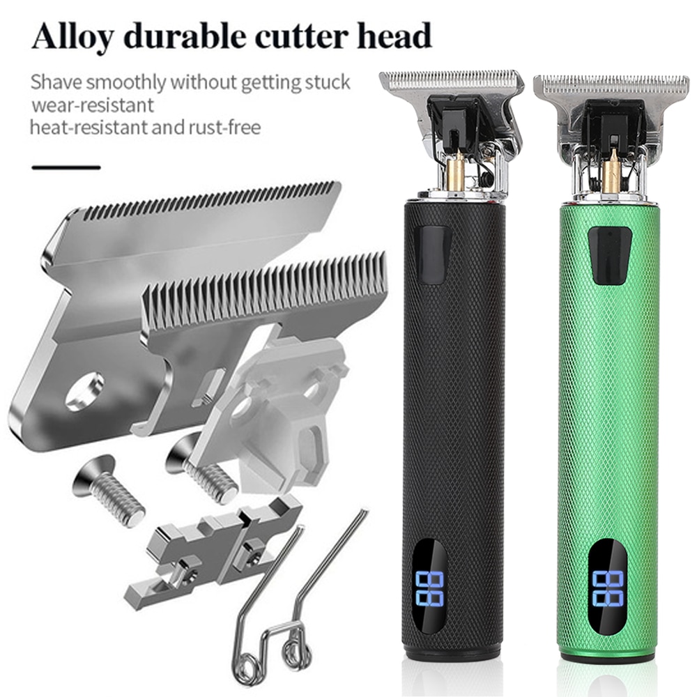 Electric Hair Clipper Recharge Shaver Beard Trimmer Men Hair Cutting Machine Beard Barber Hair Cutter Cordless Hair Razor