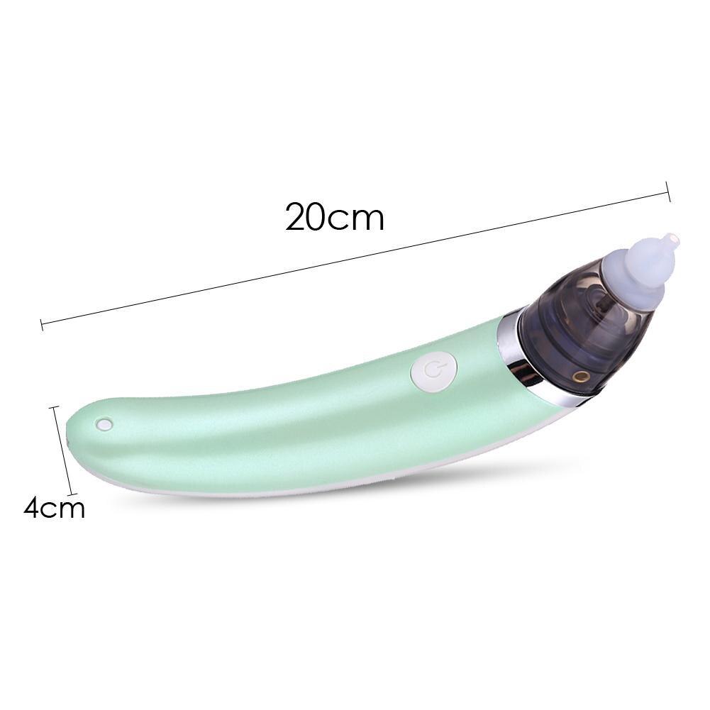 Pulizia del naso aspiratore nasale per bambini elettrico detergente per naso igienico sicuro assorbimento nasale per neonati assistenza sanitaria per bambine