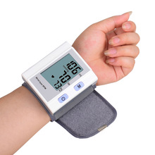 Automatische Digitale Pols Bloeddrukmeter Lcd-scherm Heart Beat Rate Pulse Meter Tonometer Bloeddrukmeters Pulsometer