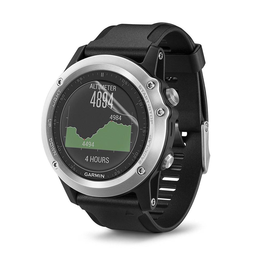 2 PC Ultra-delgada suave película HD Protector de pantalla transparente para Garmin Fenix 3 Sapphire Garmin Fenix 5 reloj inteligente protección de Pantalla clara película