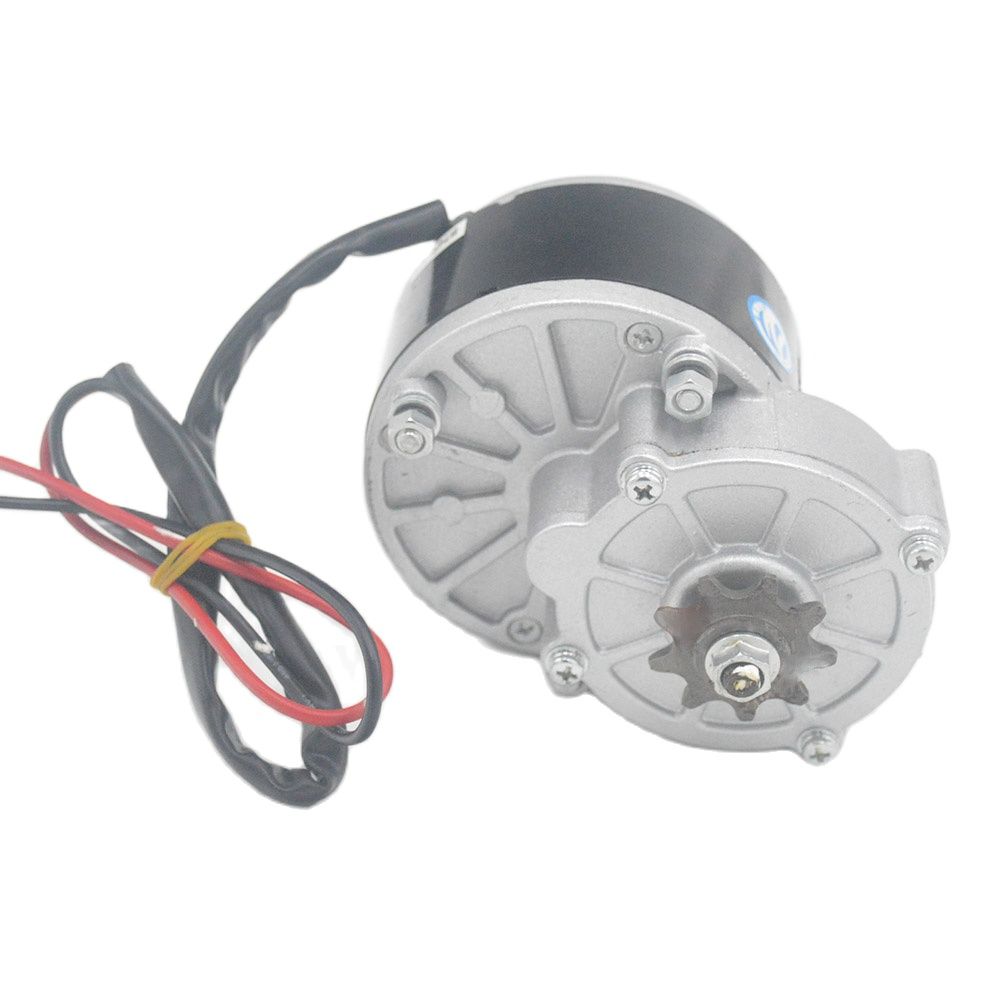 Motor de bicicleta eléctrica, 250W, 24V/36V CC, engranaje, cepillo
