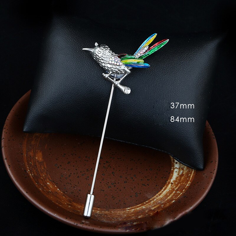 Retro Vintage Insect Bee Brooch Pin Scarf Buckle Pearl Button Long Needle Brooches Shirt Suit for Women Accessories