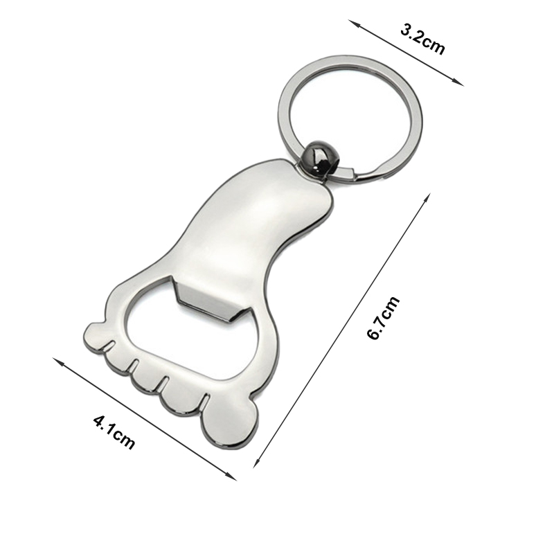 Beer Cap Lifter Metal Beer Keychain Bottle Opener Shark/Guitar Style Kitchen Accessories Wedding Party Favor: C