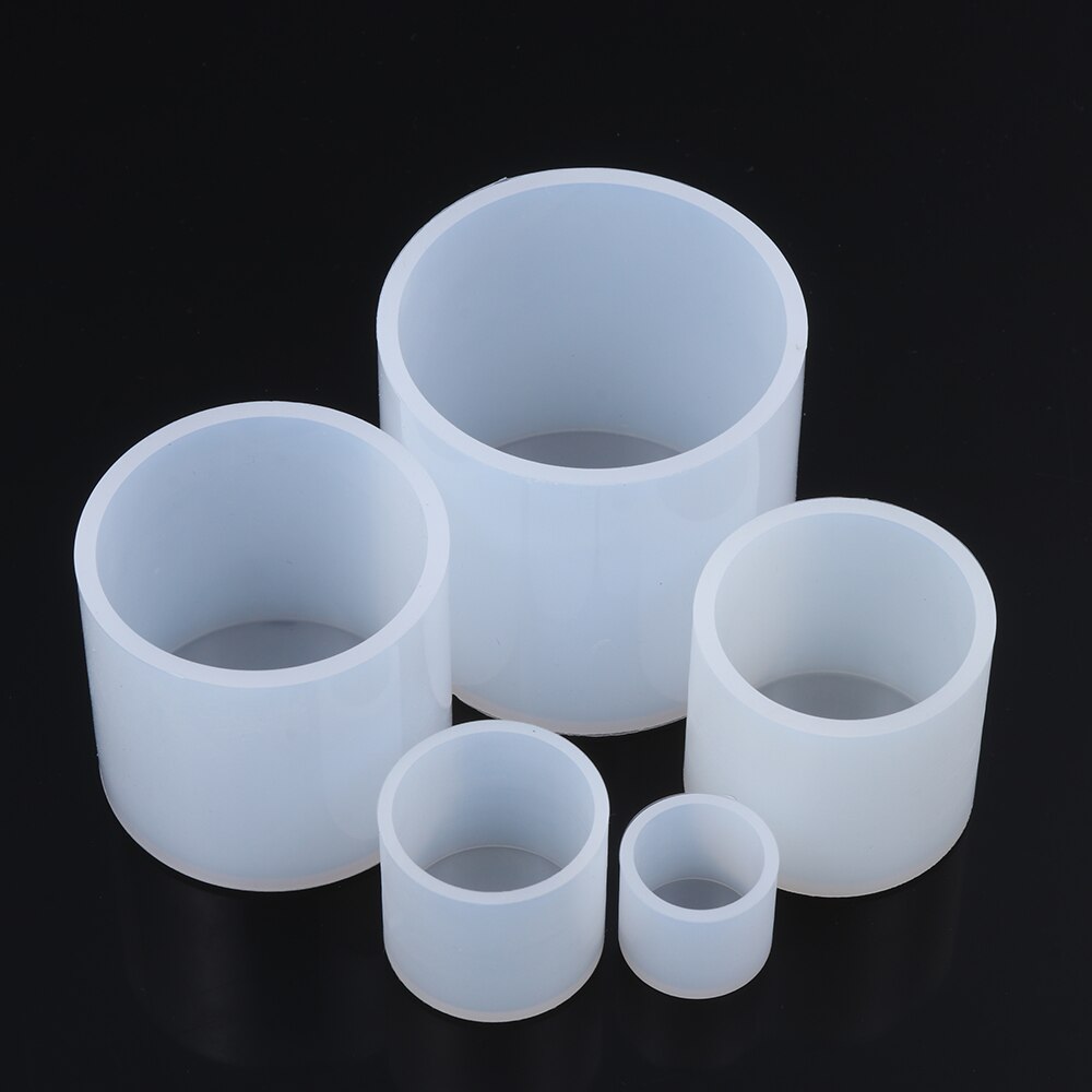 1PC Zylinder Kristall Kleber Harz Mold Silikon Casting Mould Kerze Form Epoxy Schmuck, Der Formen DIY Handgemachte Handwerk Werkzeuge
