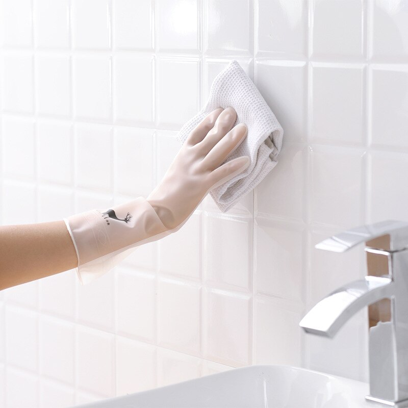 Afwas Handschoenen Keuken Scrubber Rubberen Handschoenen Wassen Fruit Groente Badkamer Duurzaam Schoonmaken Handschoenen 1 Paar Schoonmaken Tool