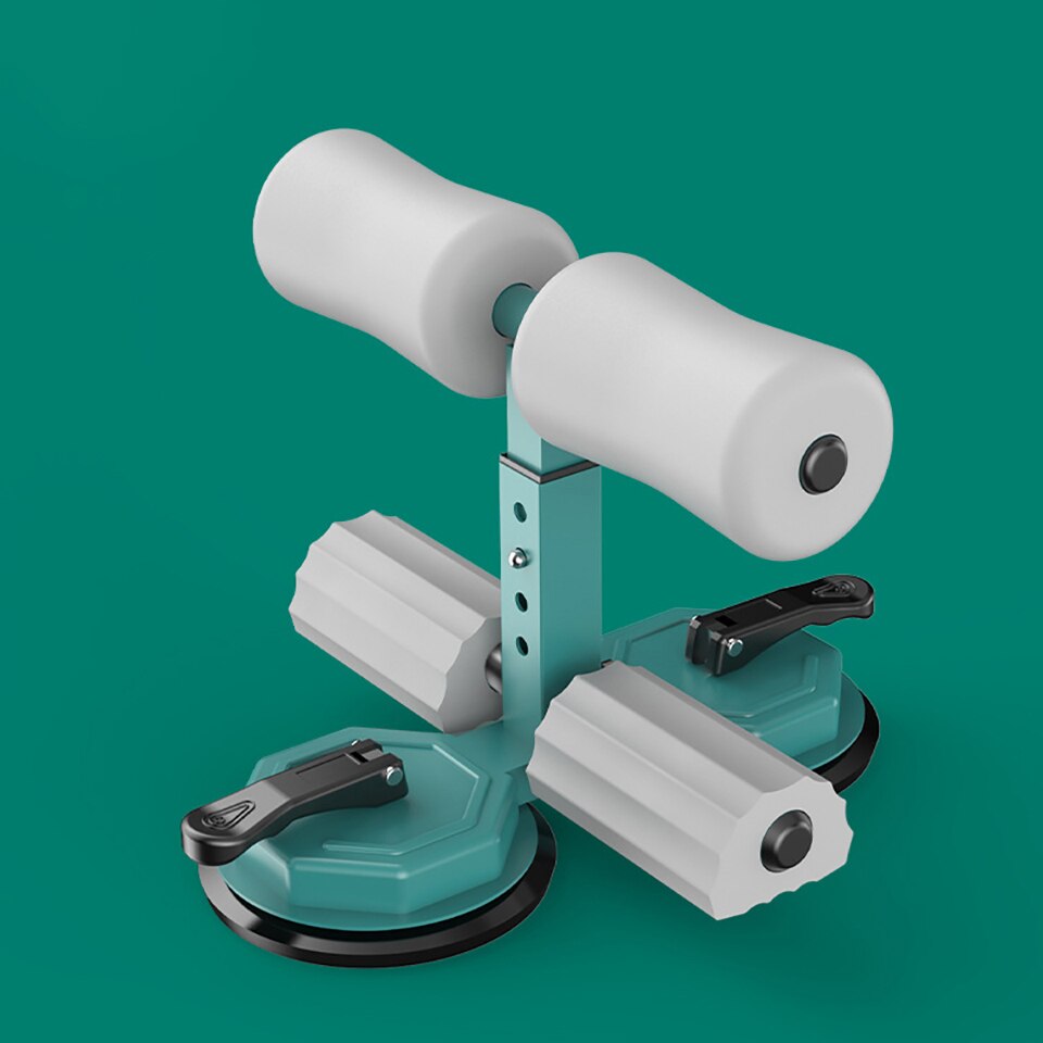 Fitness Sit-up Benches Gym Device Abdomen Sit-ups Training Home Workout Exercise Abdominal Machine Sit Up Assistant Gym Device: Blue