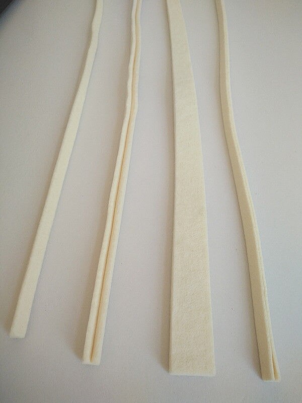 1 set =4pcs piano accessories, silencing wool felt