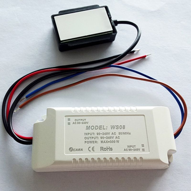 Interruptor táctil de encendido/apagado para espejo de baño, lámpara de iluminación de 220V y 300W, antivaho, sistema inteligente para el hogar, Sensor humano C7AD