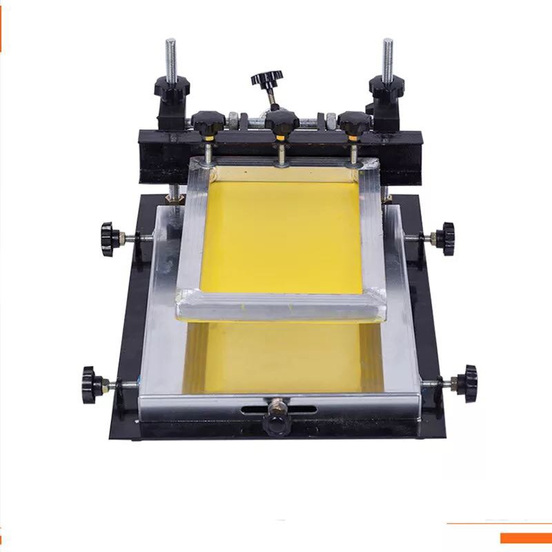 Small manual silk screen station SMT manual stamping station solder paste screen printing machine screen printing machine
