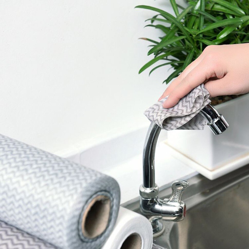 Paño de limpieza de cocina no tejido, trapos desechables, almohadilla de fregado, paño de baño, paño de lavado, paño de limpieza, trapo desechable