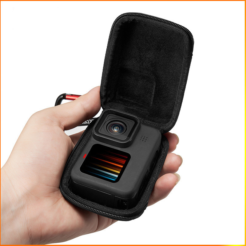 Bolsa de almacenamiento para GoPro Hero 13, 12, 11, 10, 9, 8, Mini caja portátil, cámara deportiva, funda protectora impermeable para accesorios Go Pro