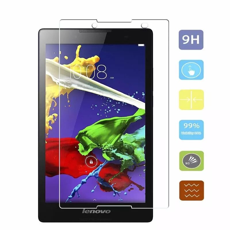 9H Gehard Glas Voor Lenovo Tab 3 850 850M 850F 850L Tablet Screen Protector Voor Lenovo Tab 2 a8-50 A8-50F A8-50LC Glas Film