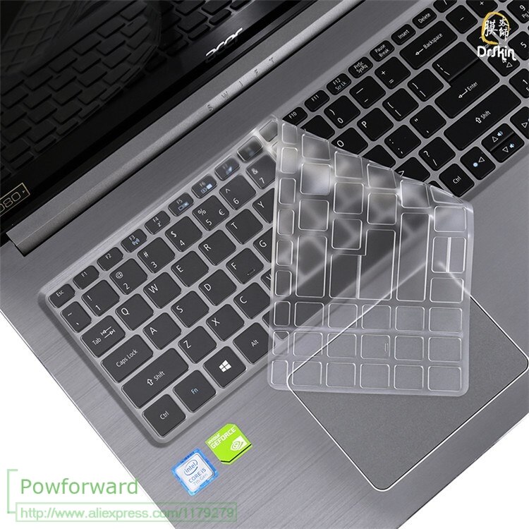 For Acer Aspire 5 A515-52 57MU A515-52g A515-52-526C 15.6'' Keyboard Cover laptop TPU CLear Protector Notebook Skin
