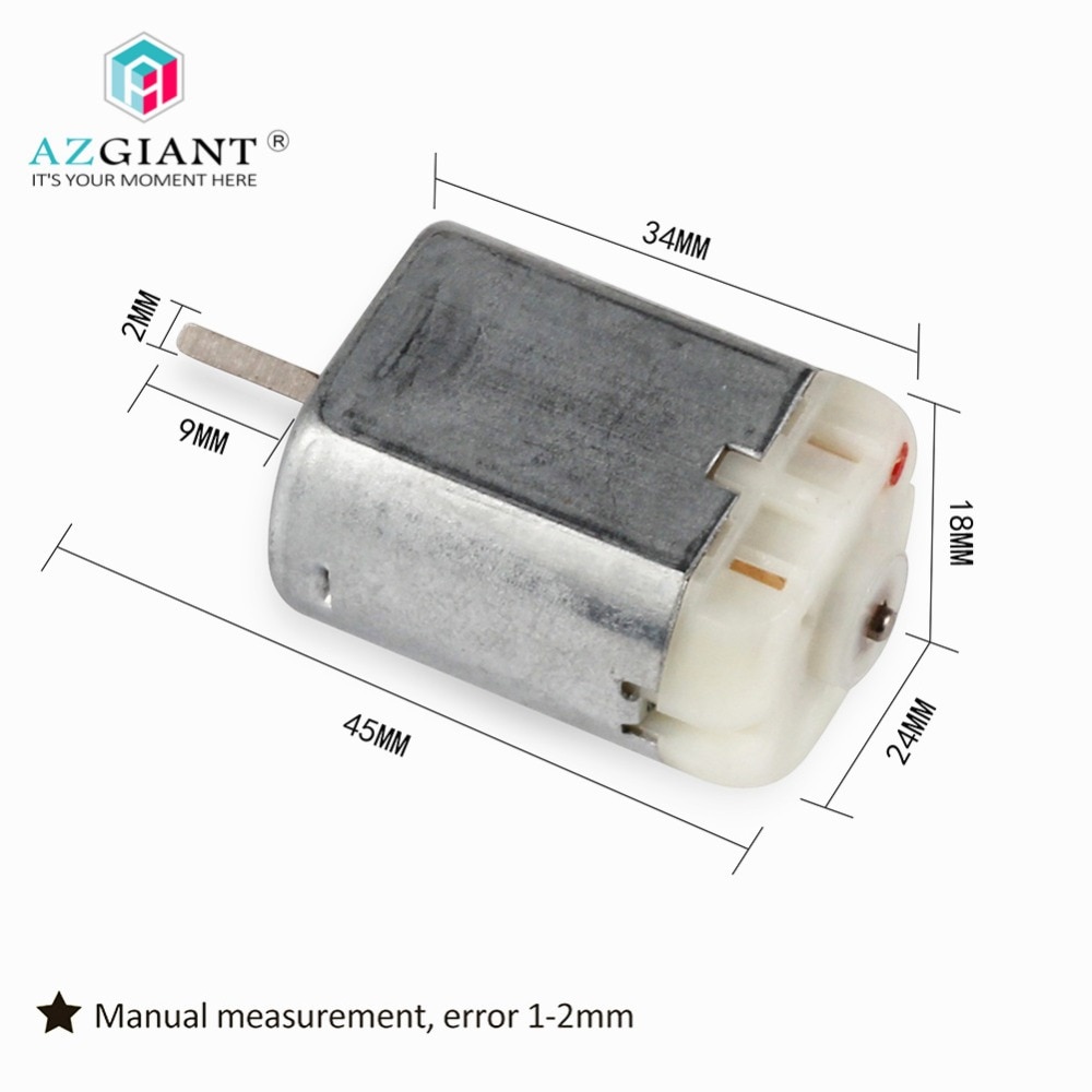 Car Central Door Lock Actuator Motor FC-280PC-22125 FLAT SHAFT, D Spindle, Power Locking Repair Engine