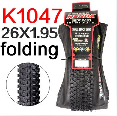 Kenda-neumático Original para bicicleta de montaña k1047, Cuenta de alambre plegable 26/27, 5/29x1,95/2,1/2,35, ultraligero, baja resistencia: 26X195 folding bead