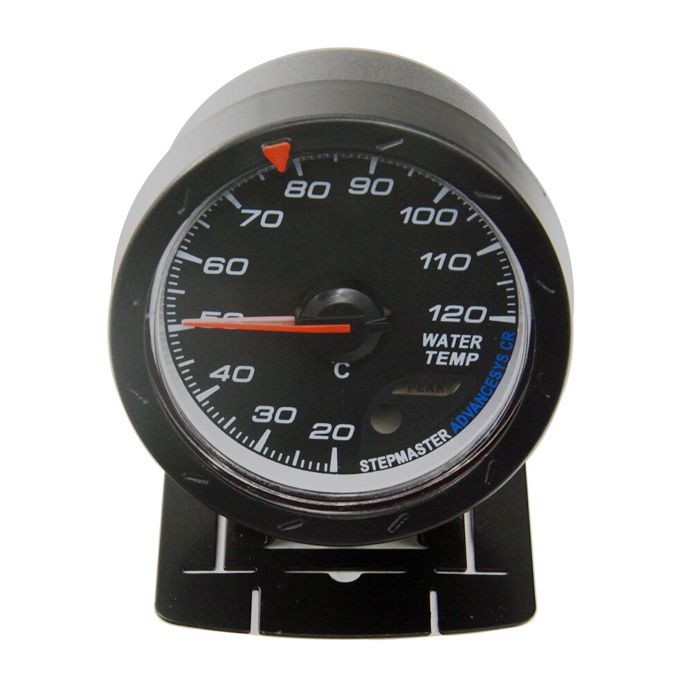 Dragon 60MM Auto Car Water Temp Gauges Whire Face Stepping Motor 20-120 Celsius Temperature Meter