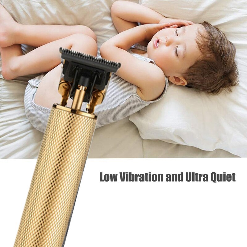 Elektrische tondeuse oplaadbare scheerapparaat geluidsarme tondeuse draadloze heren tondeuse baard