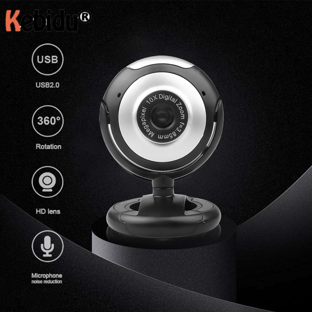 Kebidu Usb 10 Keer Zoom 12M Hd Camera Met Microfoon 30 Mega Pixel Webcam Hd Webcam Camera Mic voor Pc Laptop