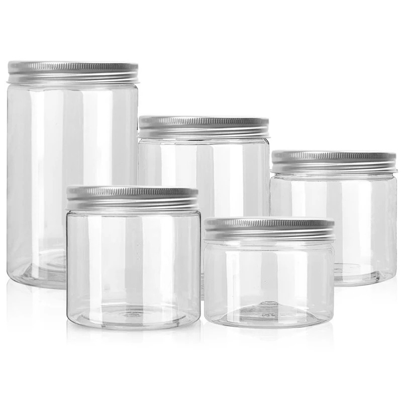 12 stuks 30/50/60/80/100/150ml lege, transparante plastic potjes voor cosmetica, crèmemonsters, make-up, voedselbewaarpotjes дорожный набор