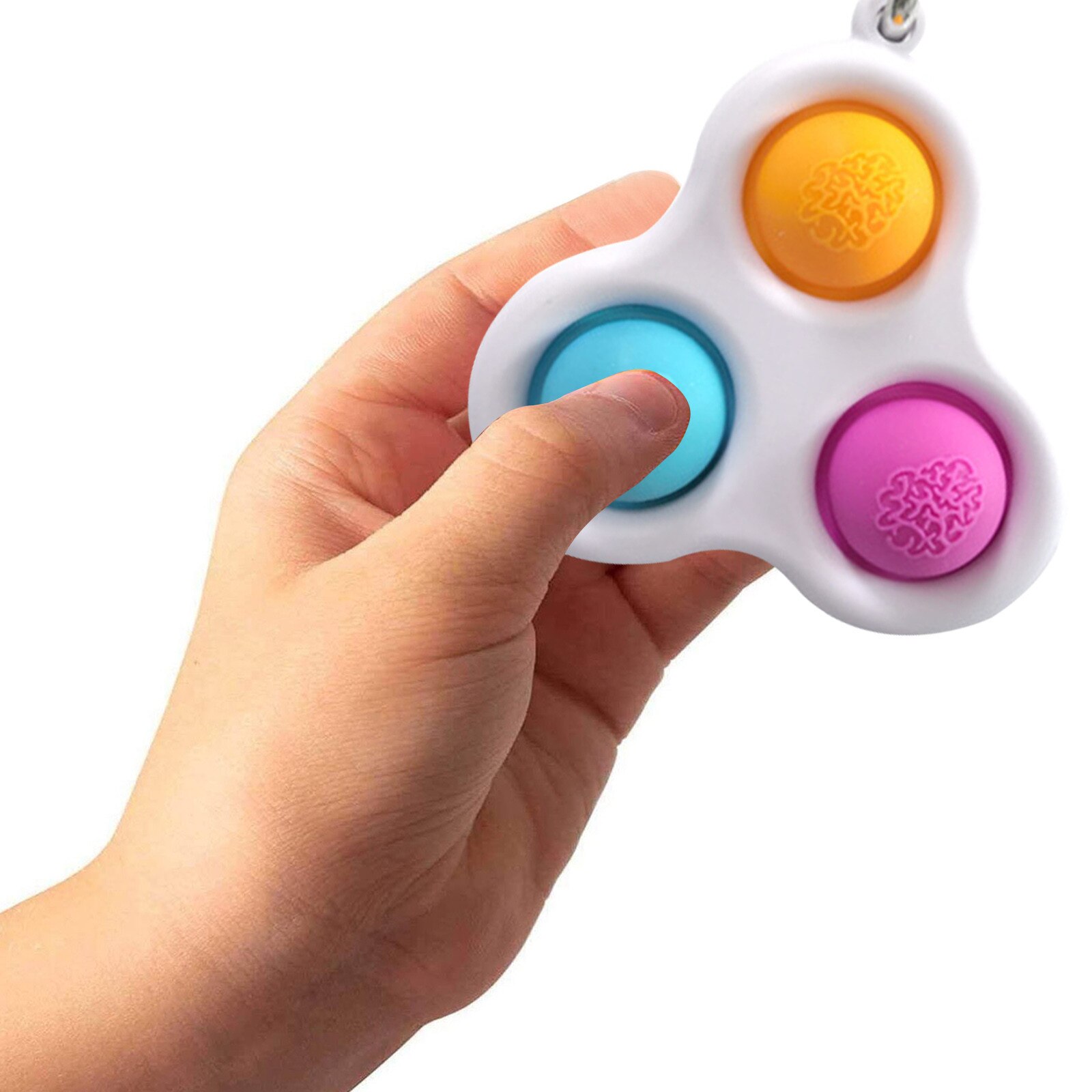 Children Adult Simple Dimple Fidget Toy Toy Mini Dimple Toy Pressure Reliever Board Controller Educational Toy In Stock