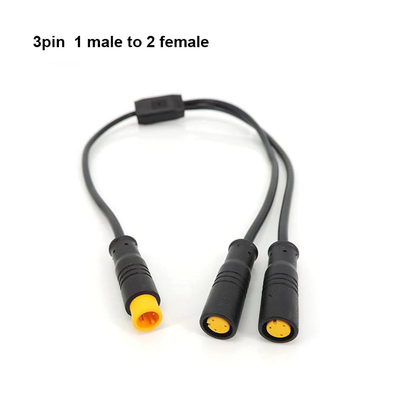 M8 Julet wasserdicht 1 Stecker auf 2 Buchse 2/3... – Grandado