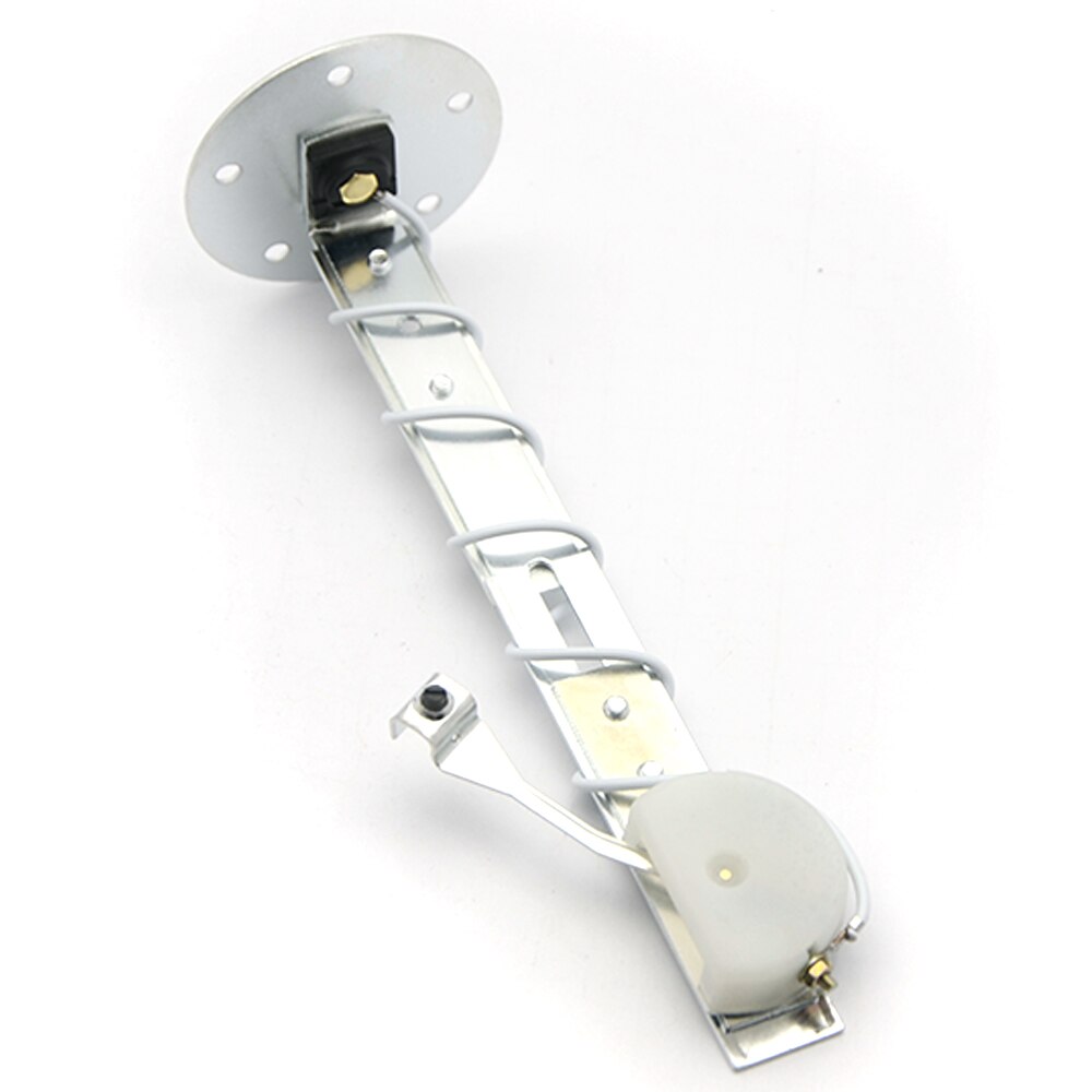 2" 52mm Fuel Level Gauge Car Meter with Fuel Float Sensor White LED Light Black Rim Automotive Gauges 12V