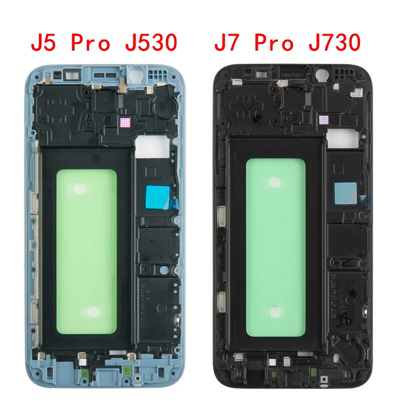 Coque de plaque LCD, cadre avant et central, pour Samsung Galaxy J3 Pro J5 Pro J7 Pro J330F J530F J730F
