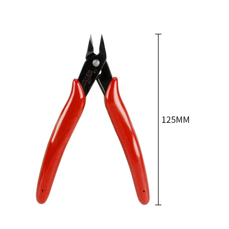 Diy Elektronische Tool Elektrische Snijden Tang Diagonale Tang Tool Elektrische Draad Kabel Snijders Zijsnijder: 3