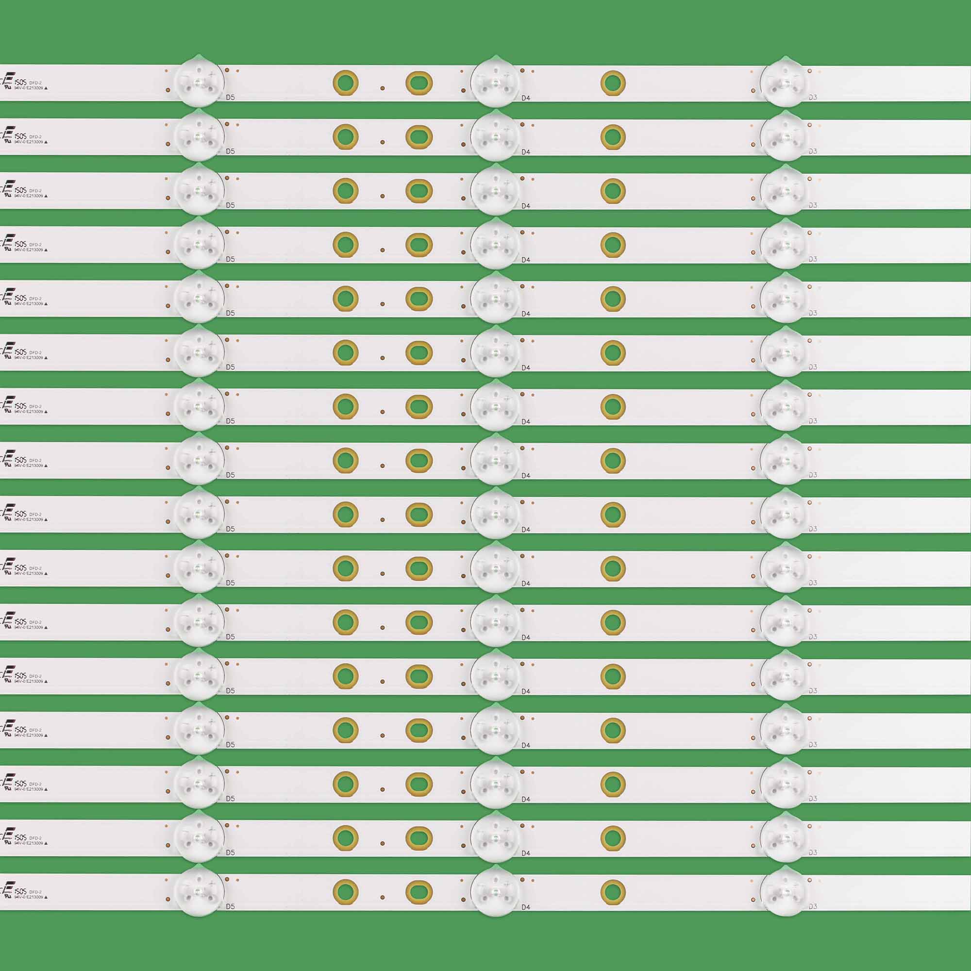 16pcs/set LED backlight strip for Sony KDL-65W850C KDL65W855C KDL65W857C KDL65W859C KDL65W809C KDL65W850C 650TV02 V3 T650HVF05