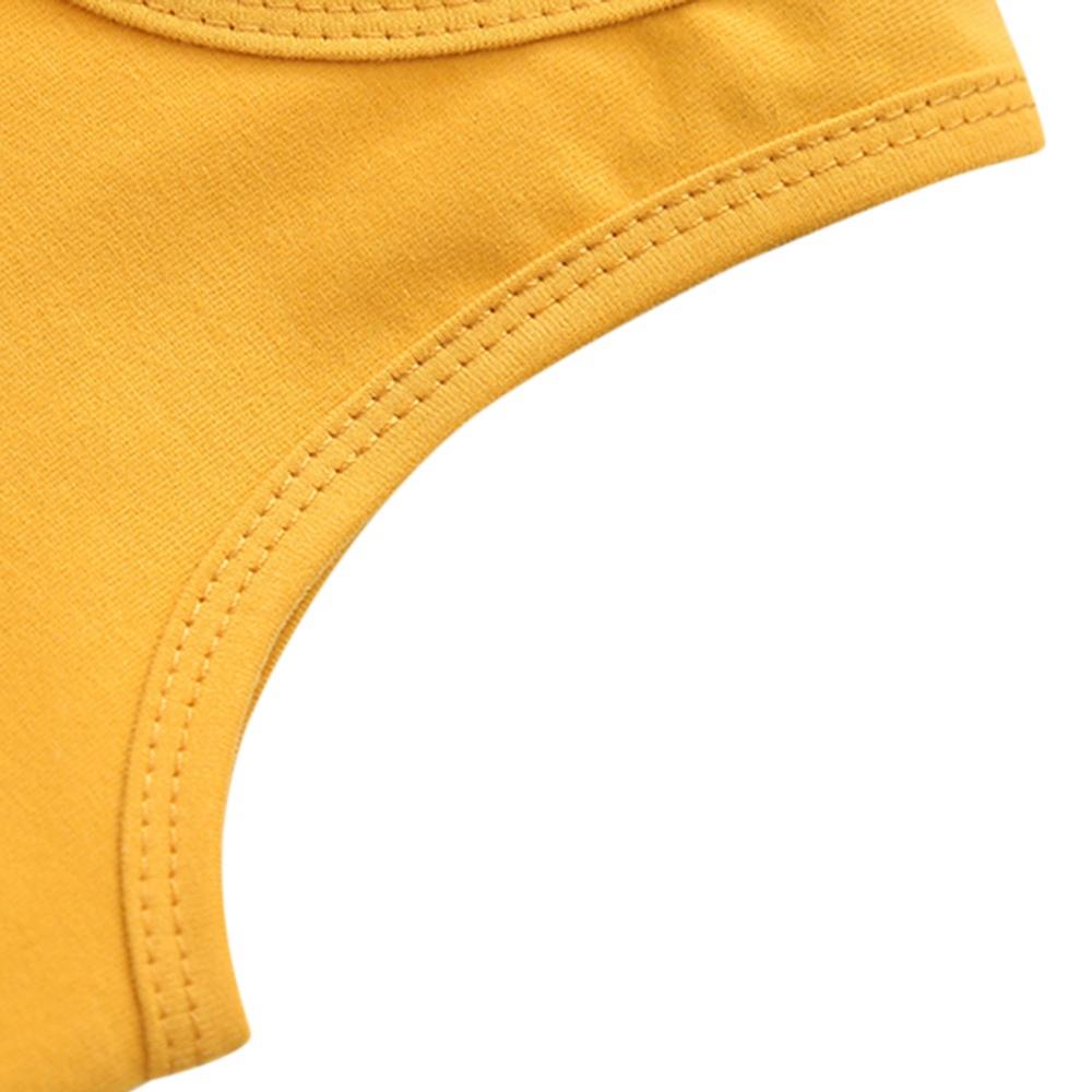 Gilet caraco en coton solide pour bébé
