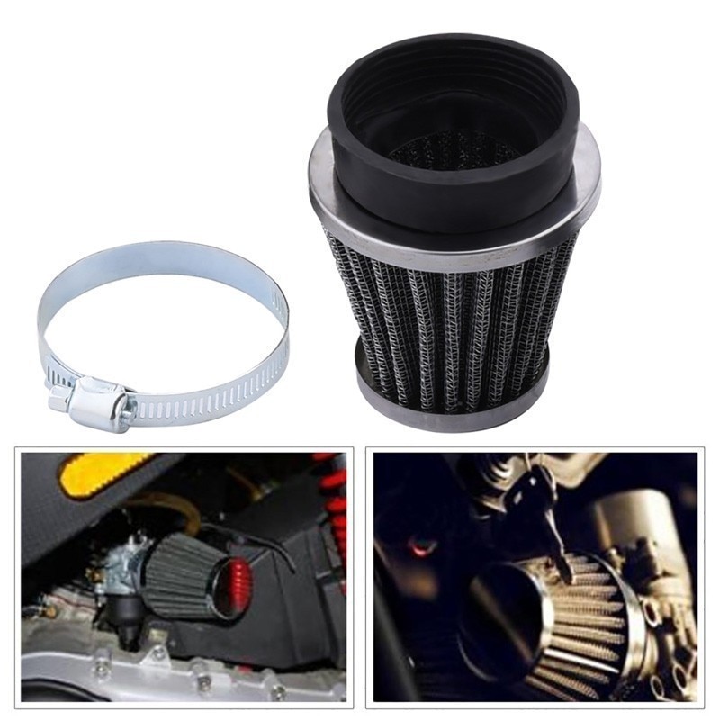 Universal 35/39/48/54/60mm Motorcycle Mushroom Head Air Filter Clamp On Air Filter Cleaner For Off-road ATV Quad Dirt Pit Bike