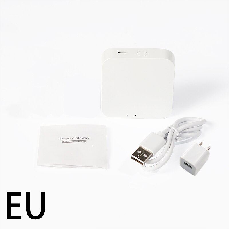 Tuya Wireless Smart Home Gateway 3.0 Wireless Bridge Hub Support Smart life Tuya Work with Alexa Google Home ZigBee Hub: plus EU plug