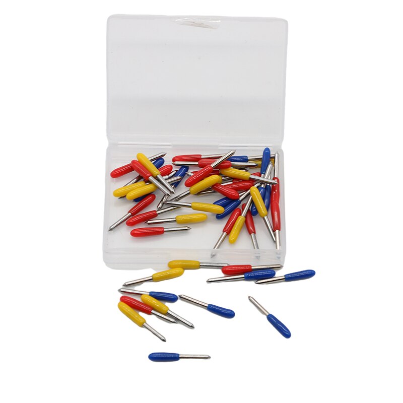 30/45/60 Degrees Roland Cricut Plotter Blade Knife Cutter Blades Vinyl Cutter Offset Knife Blade for Carving Tool Milling Cutter